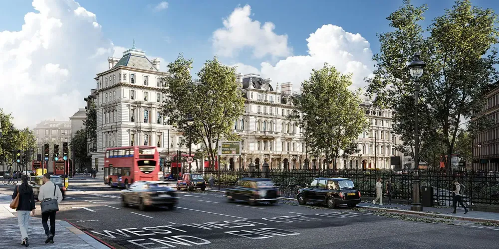 Belgravia, rendered as a lifestyle not just a building