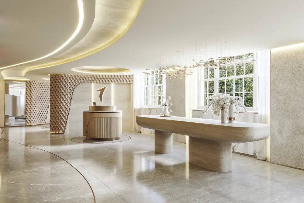 First Abu Dhabi Bank Premium Corporate / Private Banking CGI by 100CGI Studio, London, UK, for First Abu Dhabi Bank (FAB), Abu Dhabi, view 8