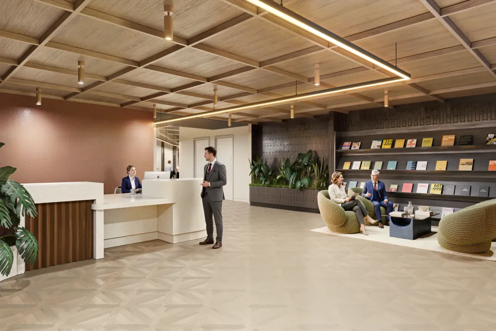 The Lumina Workspace Corporate Workspace / Office CGI by 100CGI Studio, view 8