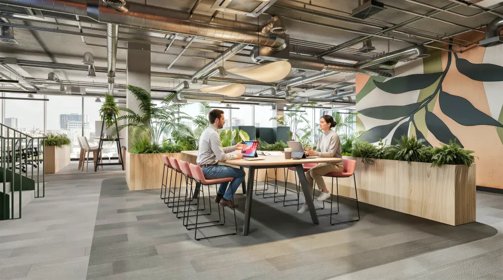 Project Solaria Commercial Office / Tech Hub CGI by 100CGI Studio, view 4