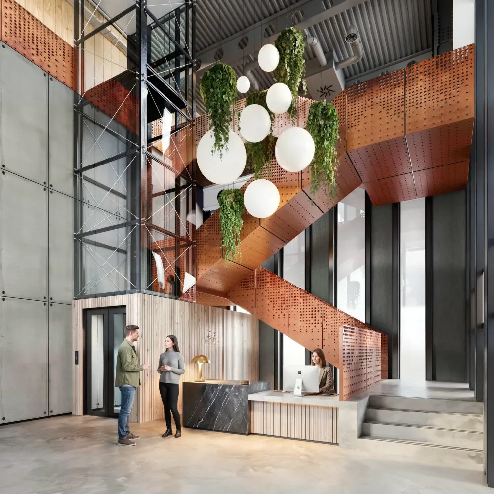 Making Concrete and Steel Feel Warm