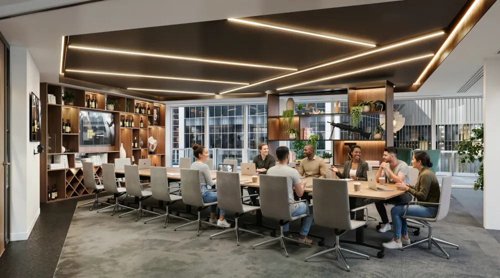 The Obsidian Forum Corporate Headquarters CGI by 100CGI Studio, view 6