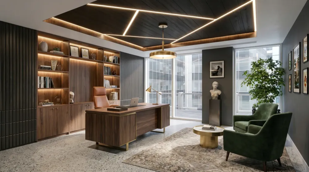 The Obsidian Forum Corporate Headquarters CGI by 100CGI Studio, view 7