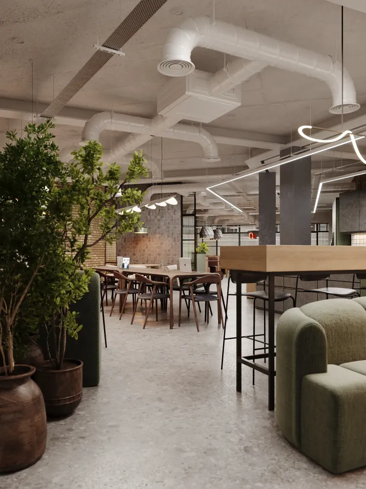 The Ormond Foundry Tech Headquarters & Workspace CGI by 100CGI Studio, view 9