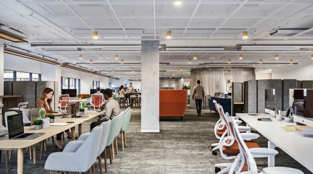 The Vista Line Premium Commercial Workspace CGI by 100CGI Studio, view 4