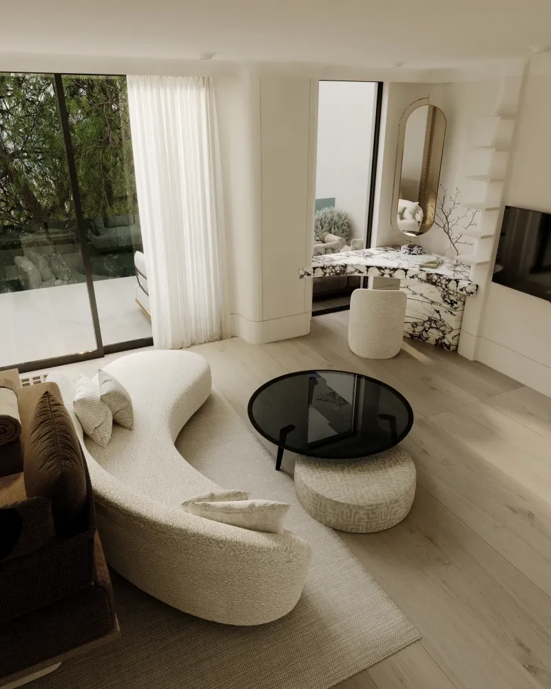 Villa Serenia High-End Residential / AI Marketing Media CGI by 100CGI Studio, view 4