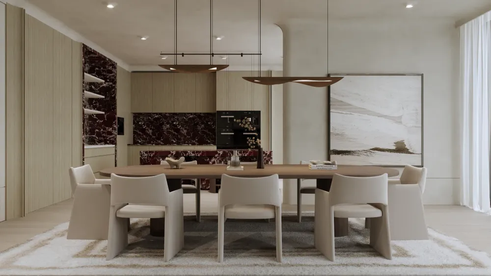 Villa Serenia High-End Residential / AI Marketing Media CGI by 100CGI Studio, view 7