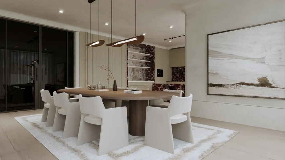 Villa Serenia High-End Residential / AI Marketing Media CGI by 100CGI Studio, view 8