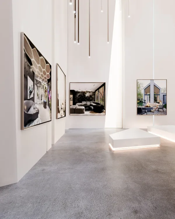 Virtual art gallery
