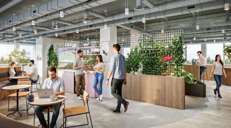 The Balance Core: One Office Floor for Work, Play and Fitness