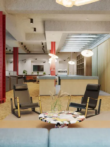 Office & Commercial Interior Rendering